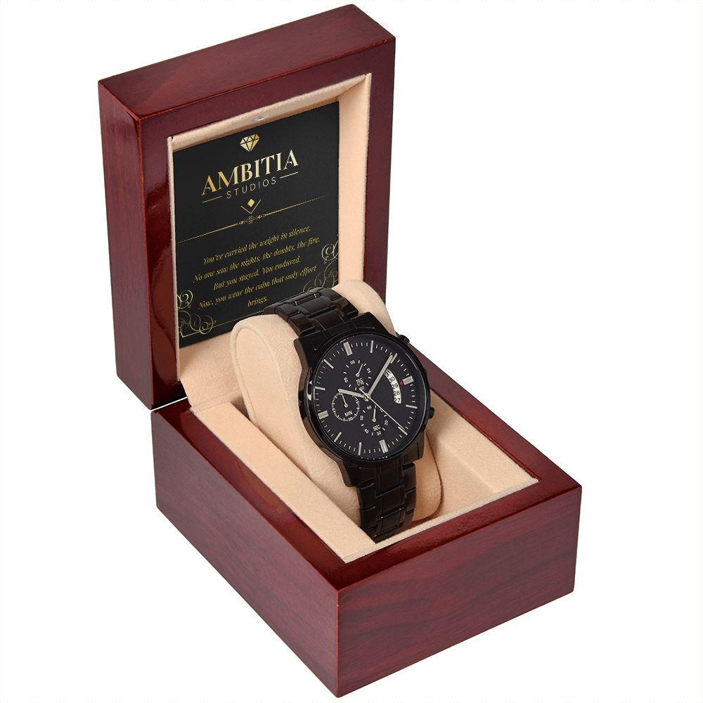 The Earned Hour – Chronograph Watch