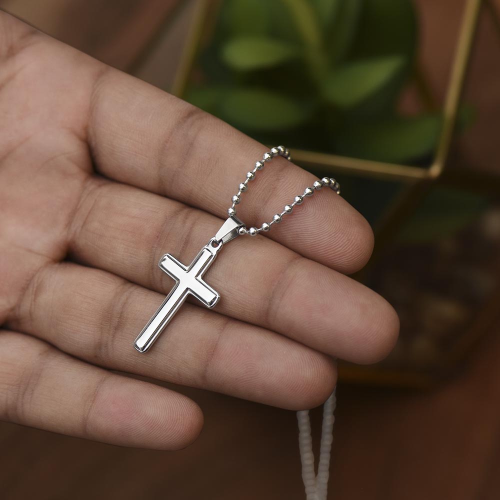 Marked by Fire – Cross Necklace