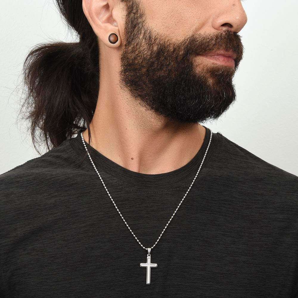 Marked by Fire – Cross Necklace