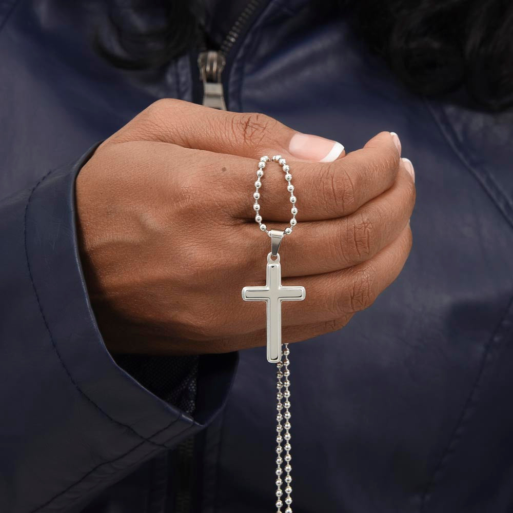 Marked by Fire – Cross Necklace