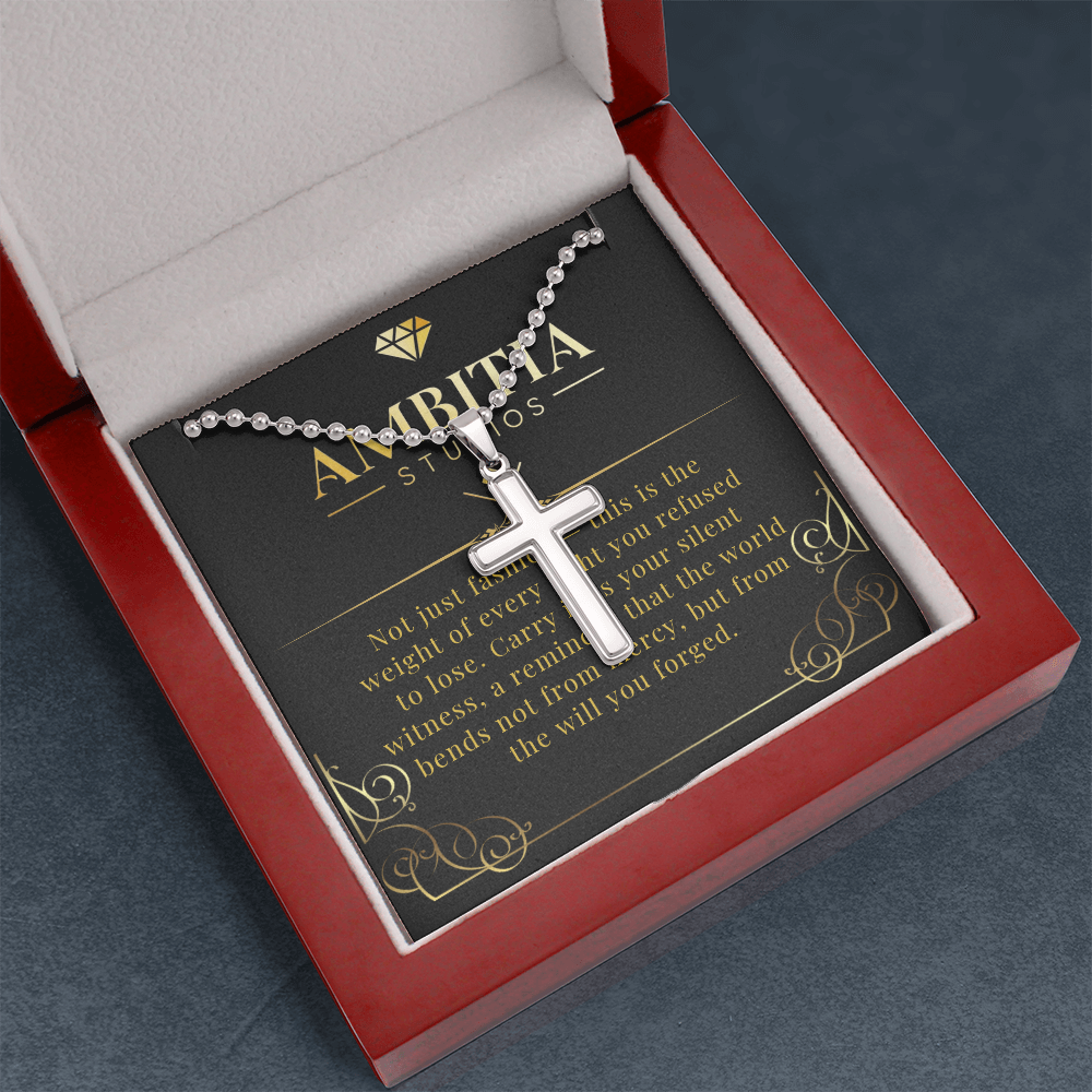Marked by Fire – Cross Necklace