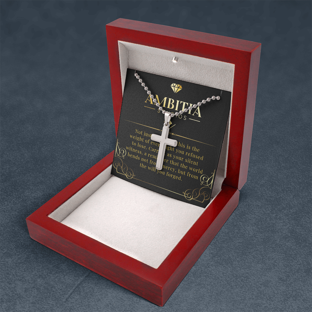 Marked by Fire – Cross Necklace