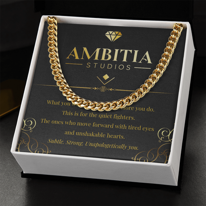 “The Quiet Mark – Chain Necklace