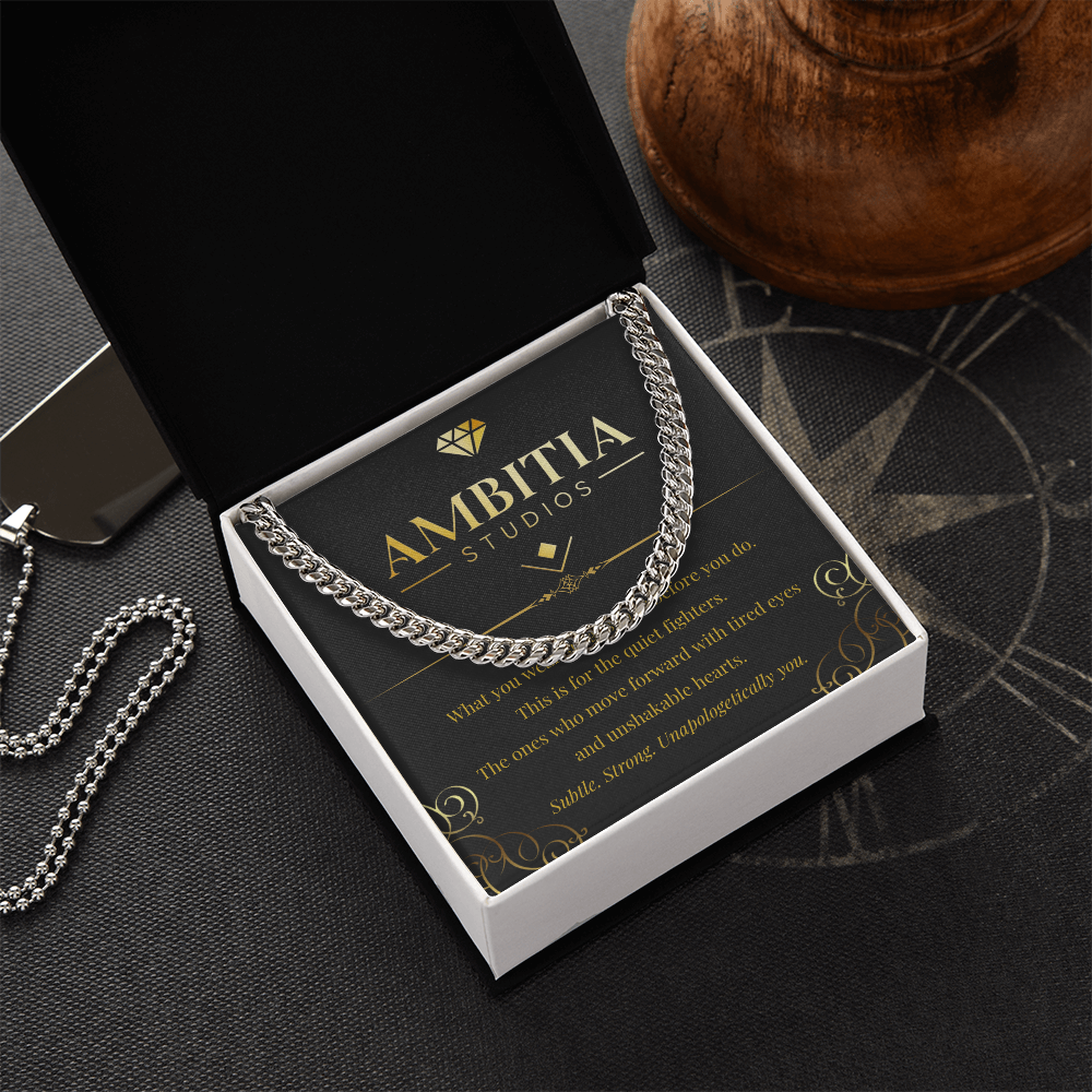 “The Quiet Mark – Chain Necklace