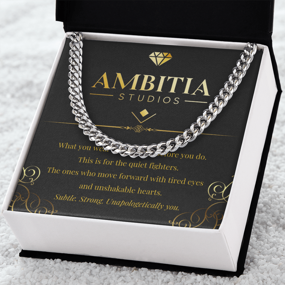 “The Quiet Mark – Chain Necklace