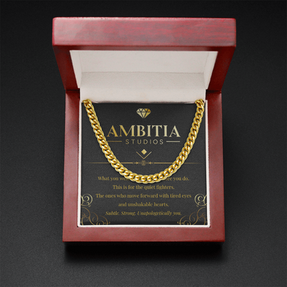 “The Quiet Mark – Chain Necklace
