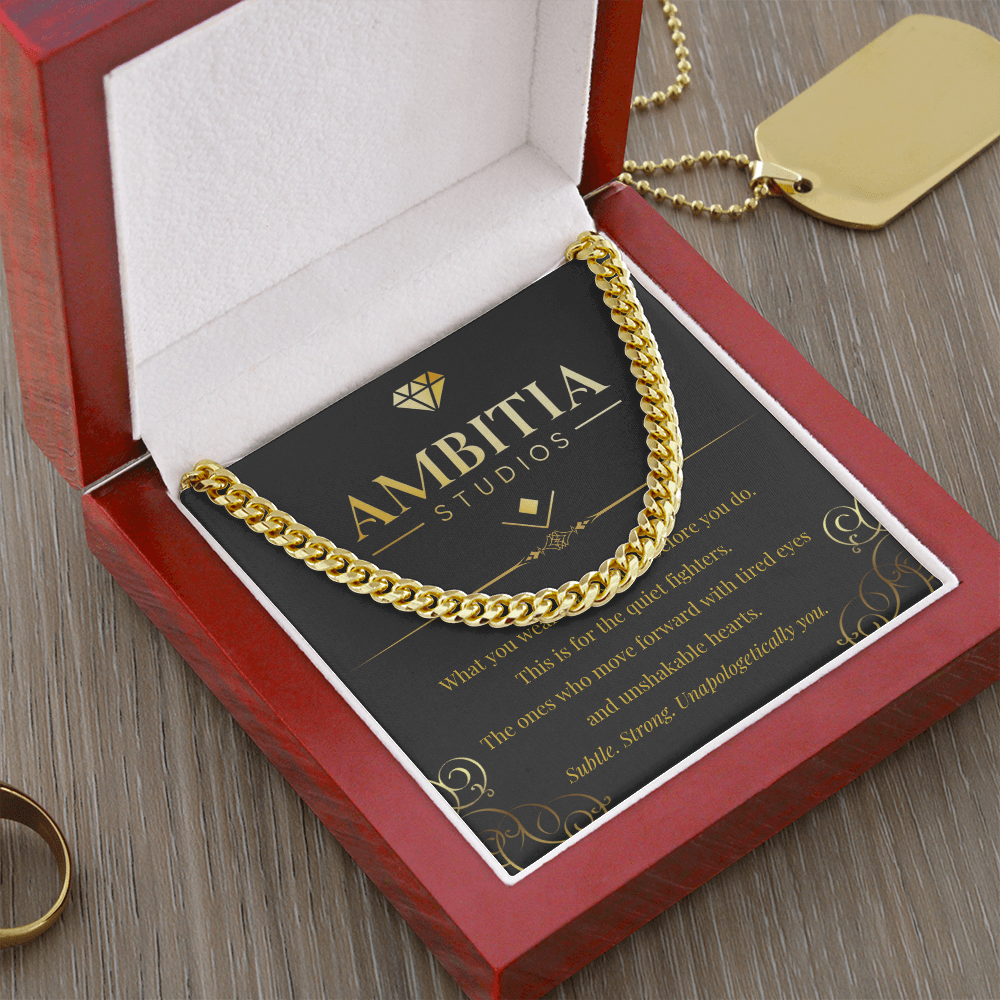 “The Quiet Mark – Chain Necklace