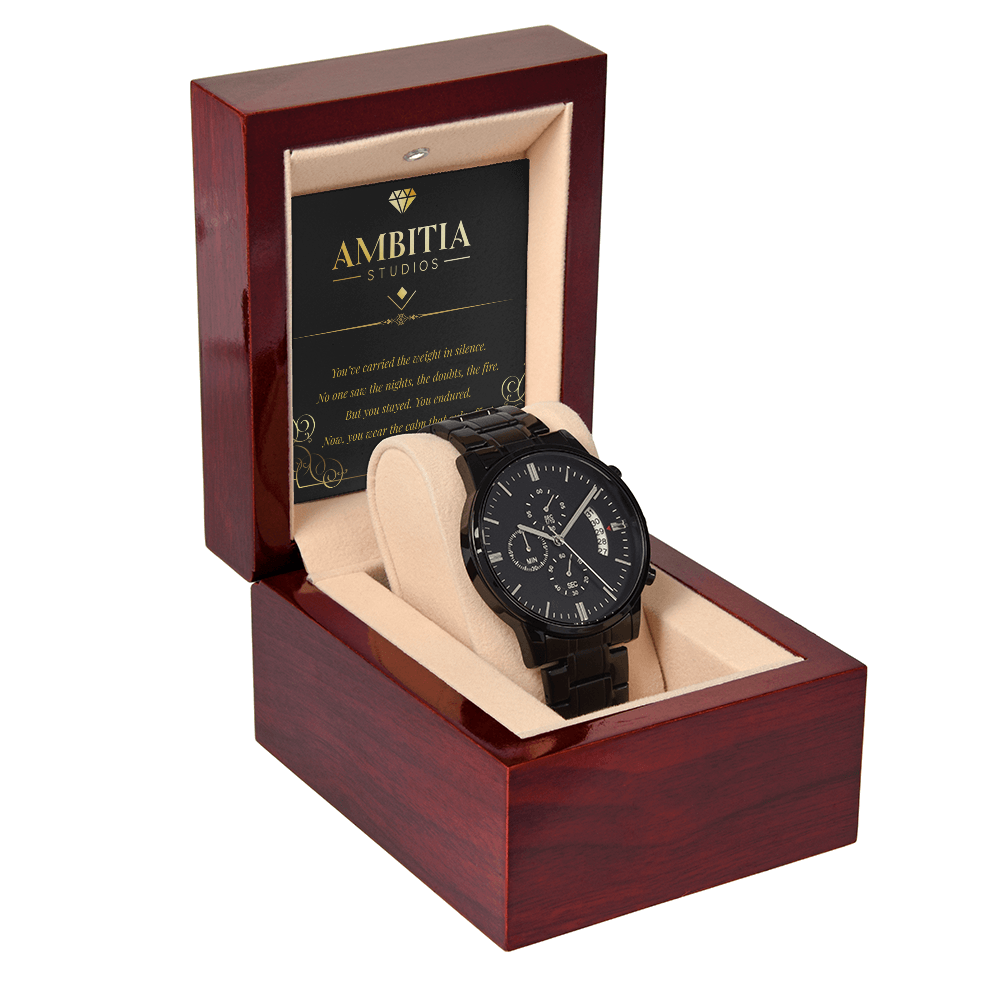 The Earned Hour – Chronograph Watch