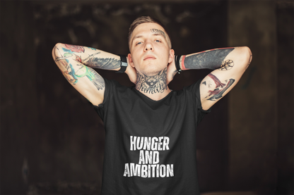 Hunger & Ambition – Motivational Streetwear Tee