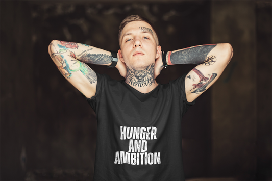Hunger & Ambition – Motivational Streetwear Tee